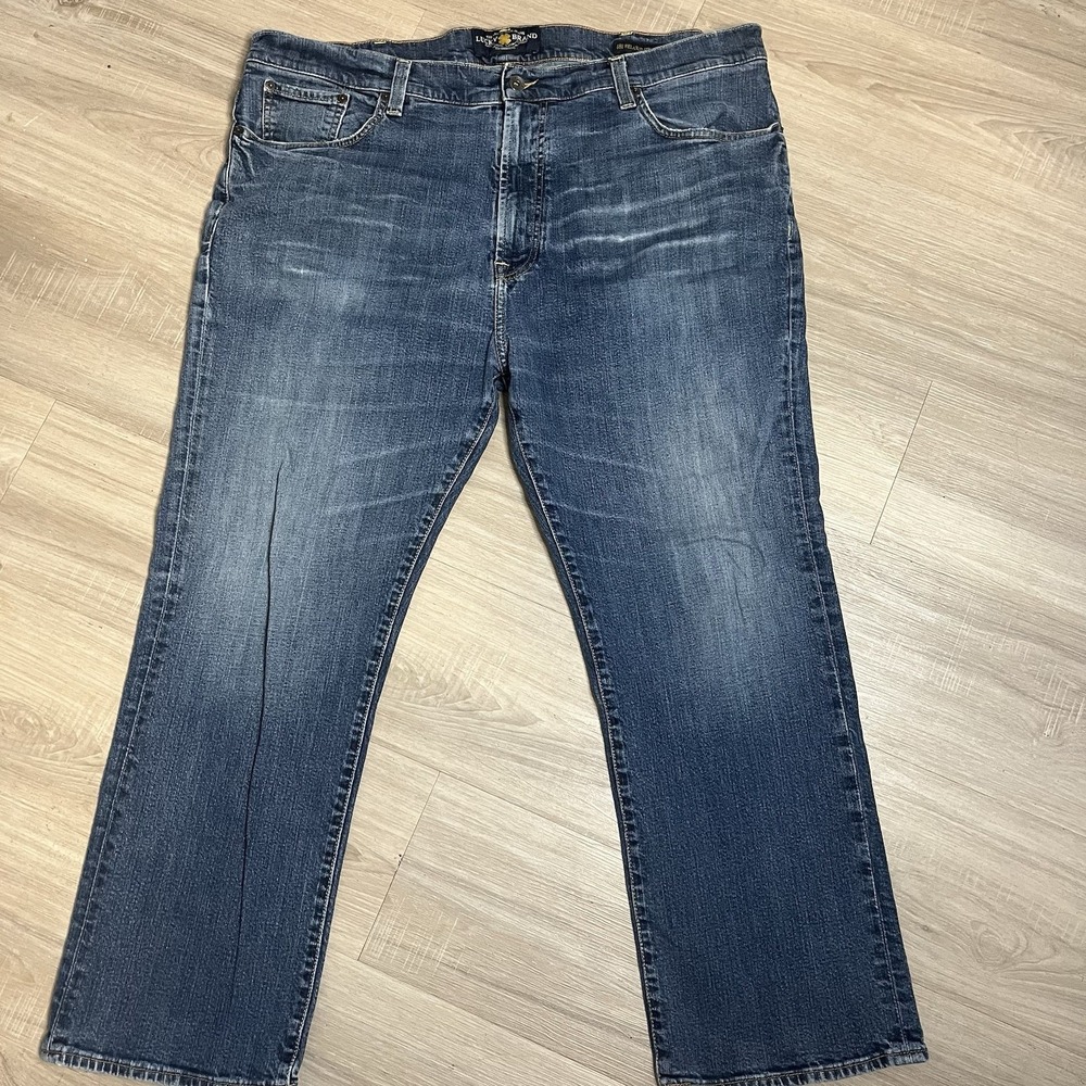 Lucky Brand Men's Relaxed Blue Jeans 44x29